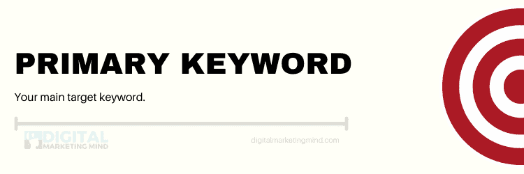 Primary keyword in Tamil